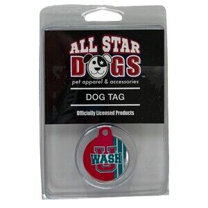ALL STAR DOGS Collegiate Merch For Pets Dog Tag Washington University Missouri